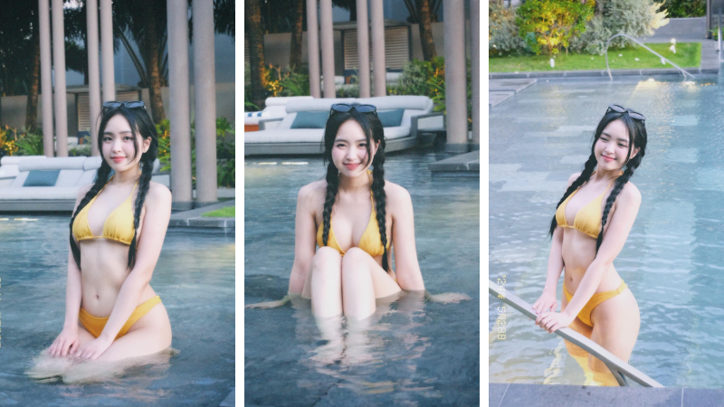 50+ Ảnh Lê Phương Anh và những lần diện bikini nóng bỏng