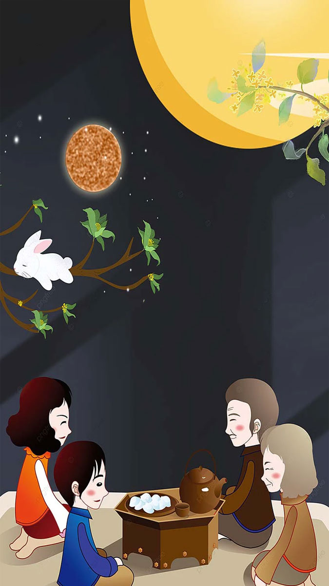 Hình ảnh Trung thu ấm cúng bên gia đình