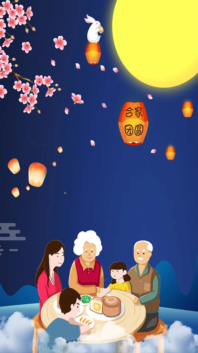 Hình ảnh Trung thu ấm cúng bên gia đình