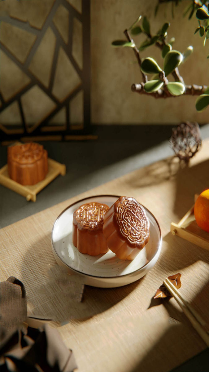 Hình ảnh bánh trung thu đẹp