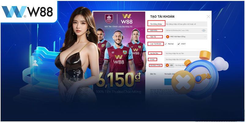 Câu hỏi thường gặp khi đăng nhập W 88