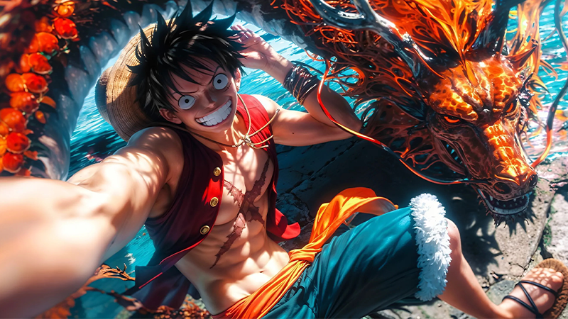 35+ Hình Nền Luffy: Biến Màn Hình Thành Đại Dương Phiêu Lưu!