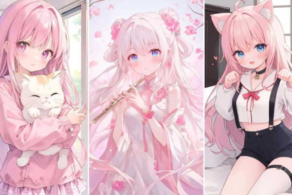 Tan Chảy Trước Bộ Hình Nền Gái Xinh Anime Cute Khiến Trái Tim Bạn Lỗi Nhịp