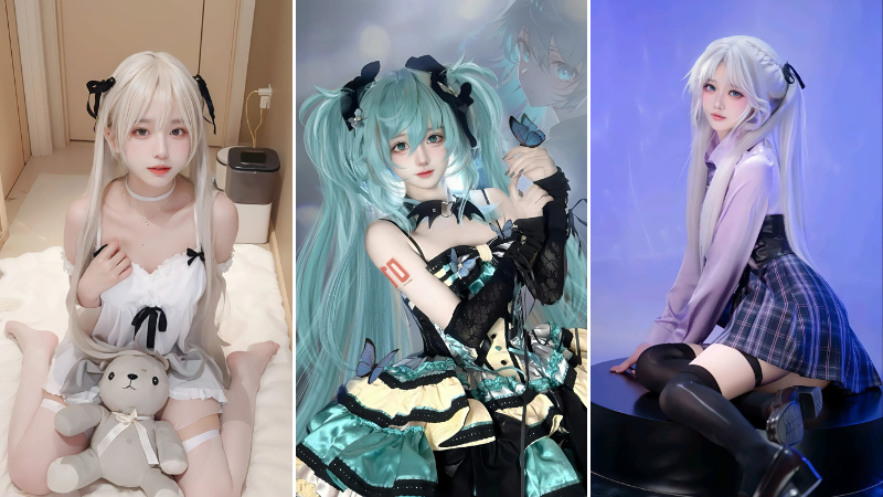 Hình Nền Gái Xinh Cosplay: Nhan Sắc Tựa Như Nàng Búp Bê Sống