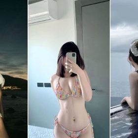 Gái Xinh Bikini Che Mặt Gây Thương Nhớ Với Vẻ Đẹp Khó Đoán