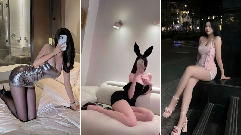 Gái Xinh Dáng Đẹp Đốn Tim Với Thần Thái Tự Tin Và Gợi Cảm