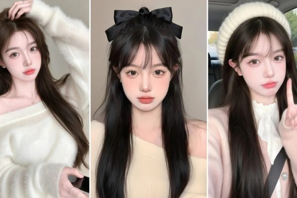 Ảnh gái xinh AI với nét đẹp ảo diệu và sắc thái hiện đại