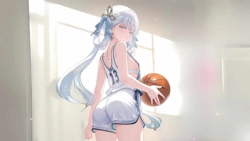 Ảnh gái xinh anime mlem với biểu cảm đáng yêu