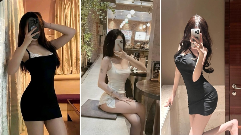 Ảnh gái sexy che mặt gợi nét bí ẩn quyến rũ khó cưỡng