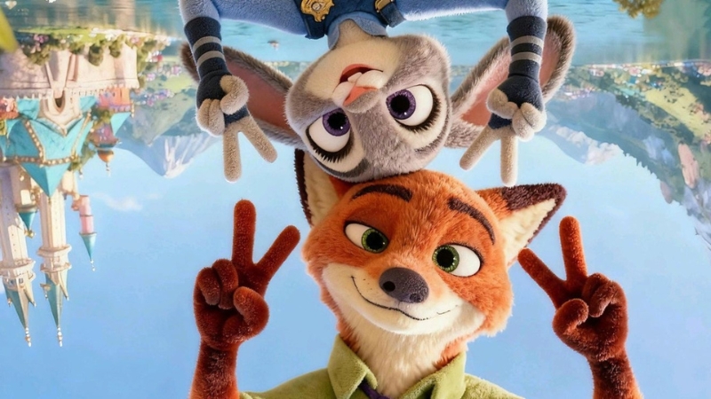 Hình nền điện thoại Zootopia dễ thương sắc nét HD