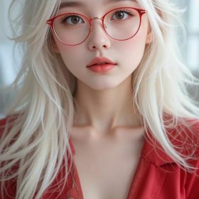 Anime hot girl đầy thần thái.