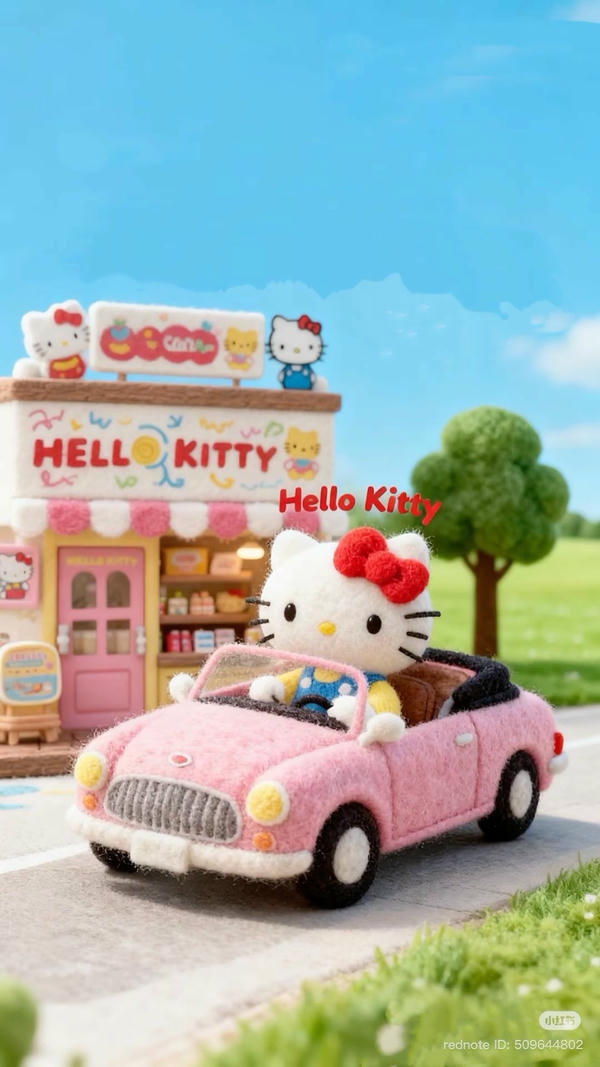 Điện thoại nhỏ, Hello Kitty xinh.