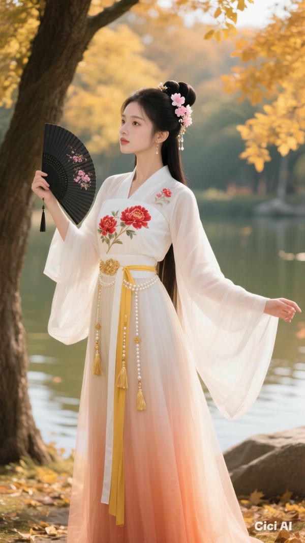 Girl cổ trang ánh mắt sâu