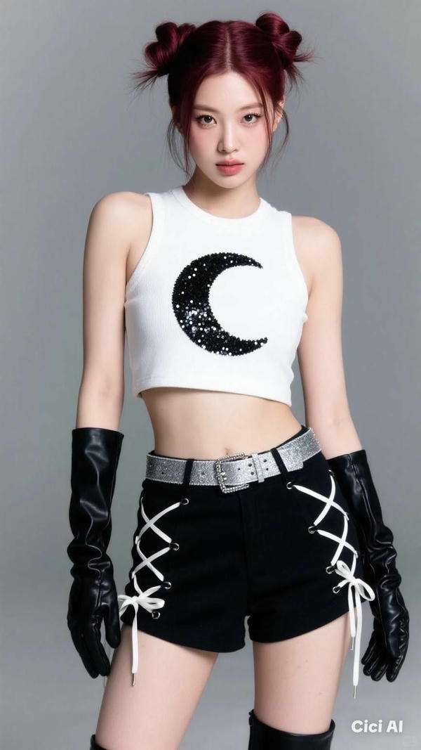 Girl xinh ngầu nổi bật điện