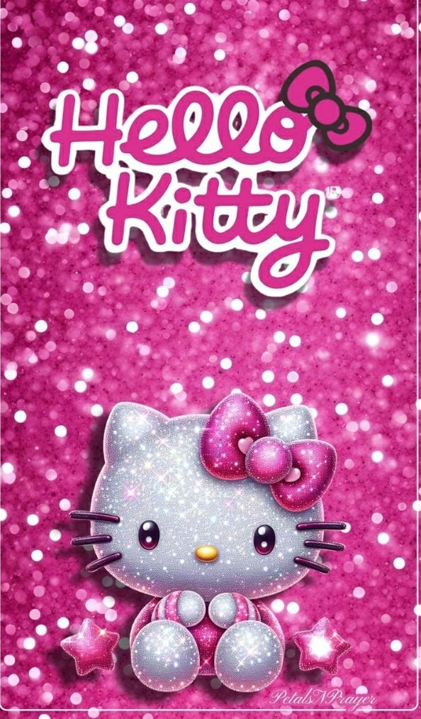 Hello Kitty làm màn hình thêm xinh.