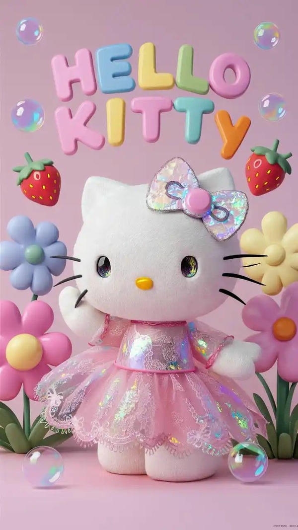 Hello Kitty làm ngày thêm ngọt ngào.