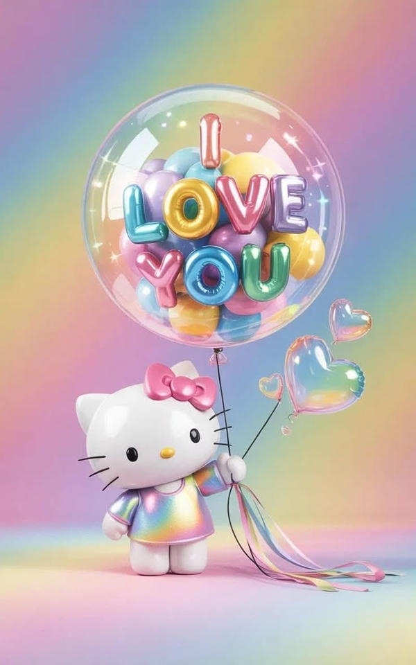 Hello Kitty – dễ thương vô hạn.