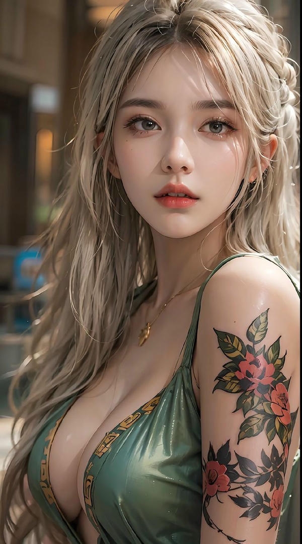 Hình nền anime hot girl quyến rũ.