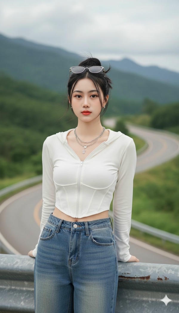 Hình nền girl châu Á cuốn hút