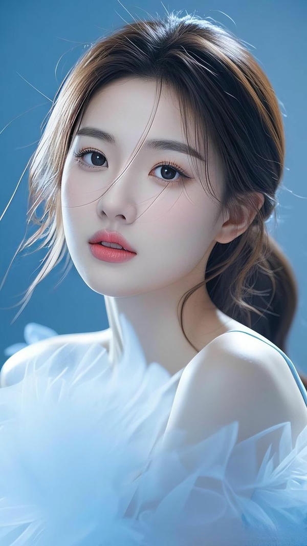 Hình nền girl châu Á rạng rỡ