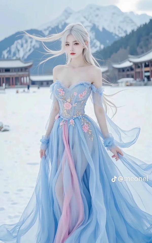 Mỹ nhân 3D khiến ánh nhìn khó rời.