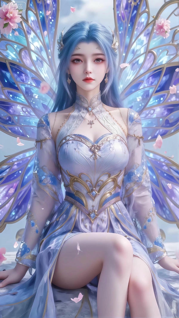 Mỹ nhân 3D – vừa xinh vừa huyền ảo.