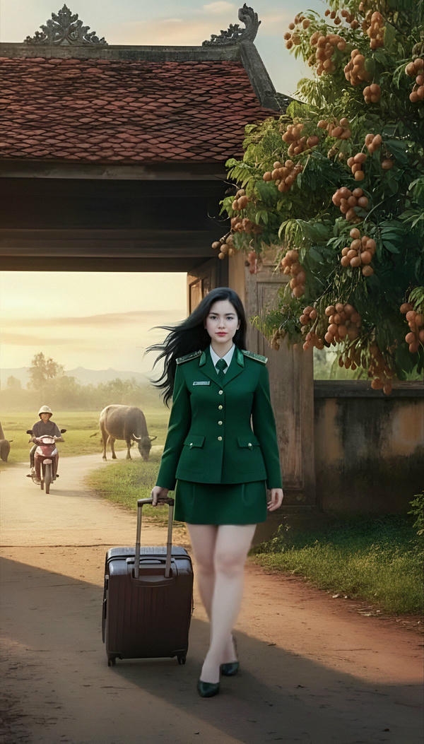 Nét đẹp kỷ luật và kiêu hãnh.