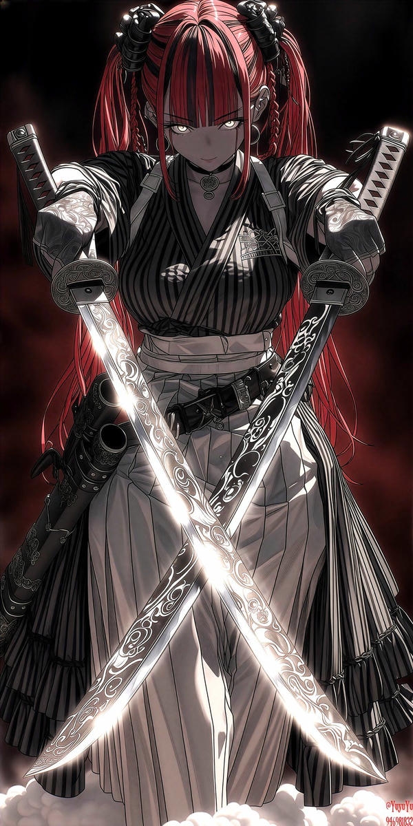 “Nữ anime chiến đấu vì ước mơ.”