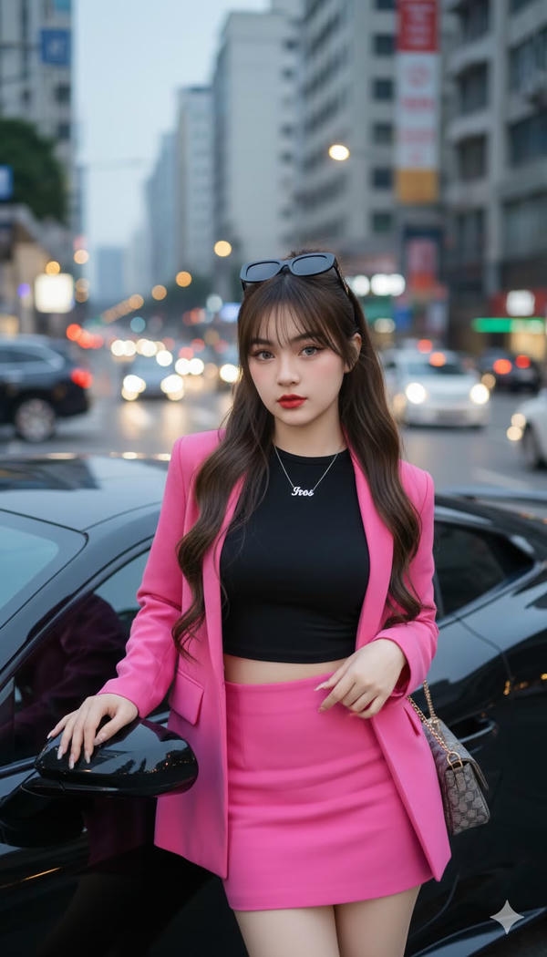 Nụ cười ngọt ngào trên nền