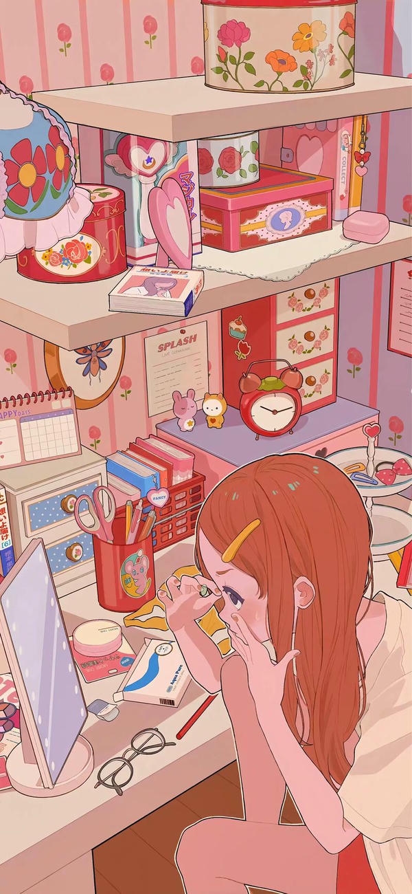 hình nền anime girl đẹp cho điện thoại