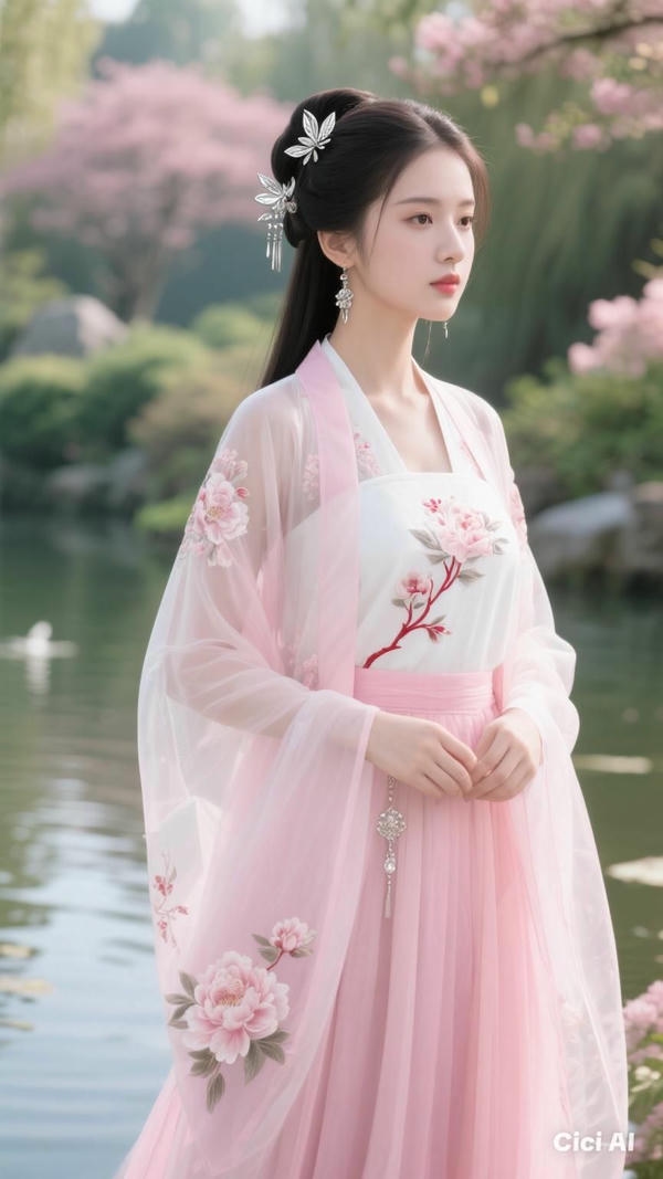Hình nền cổ trang đáng yêu và tươi sáng.