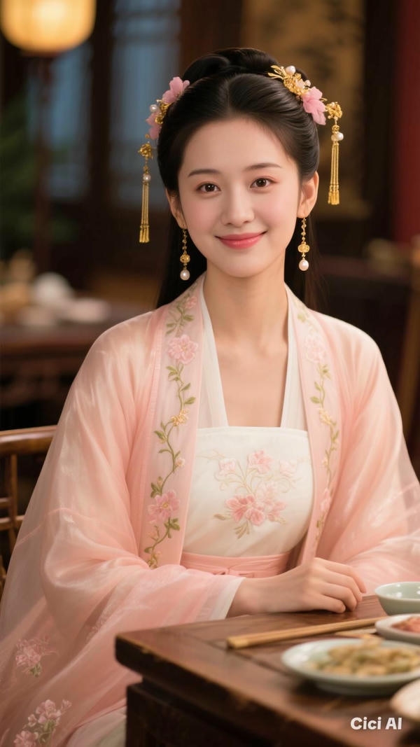 Hình nền điện thoại mỹ nhân cổ trang rất cute.