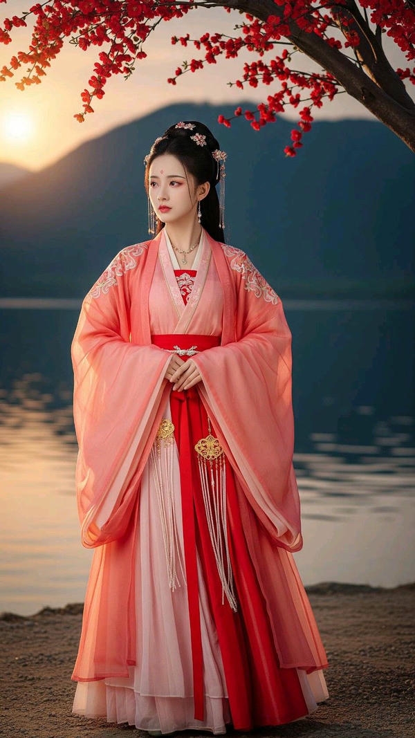 Mỹ nhân cổ trang cute làm màn hình sinh động.