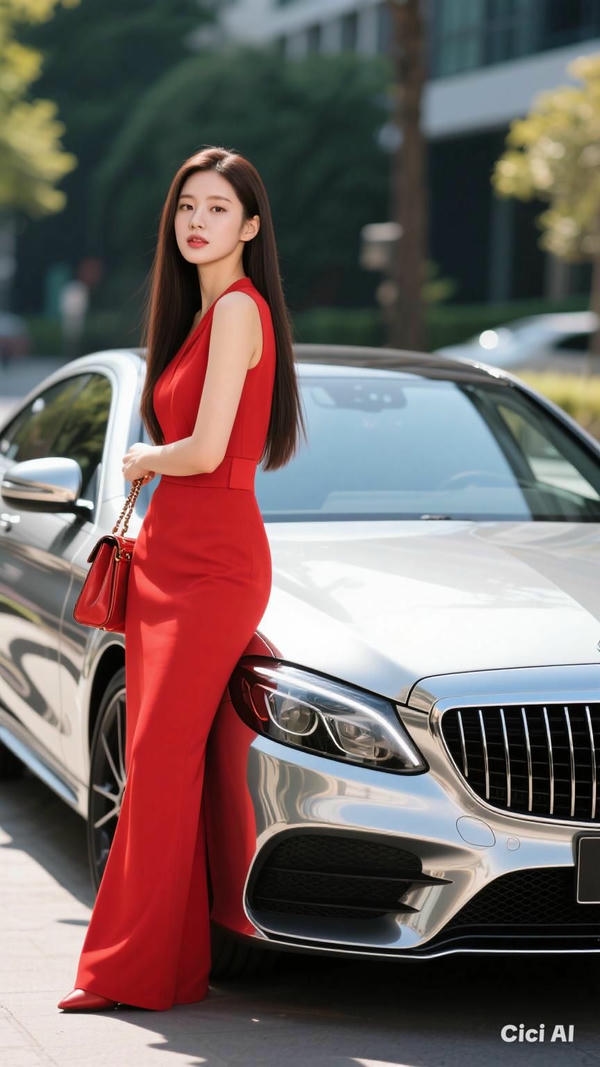 Nét đẹp nổi bật bên ô tô.