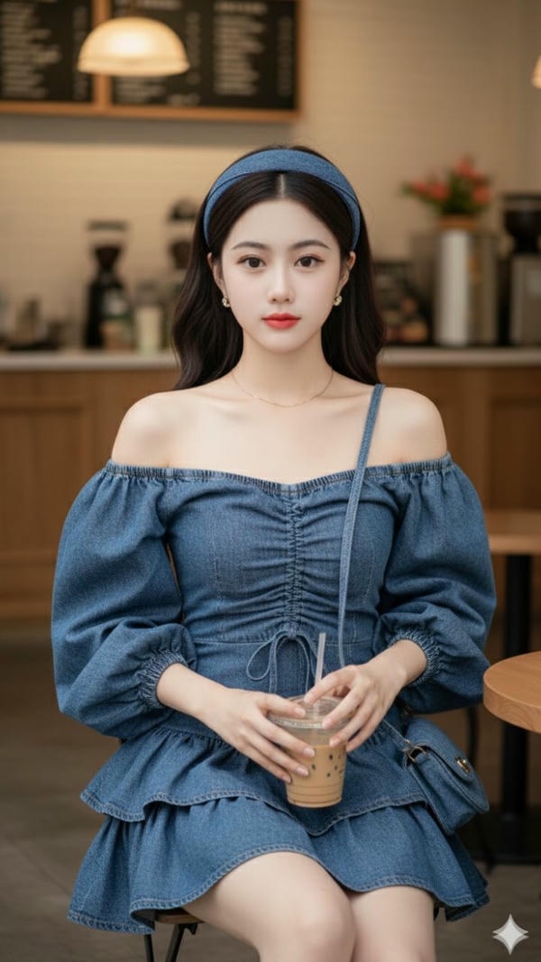 Vẻ đẹp hiện đại đầy tự tin.